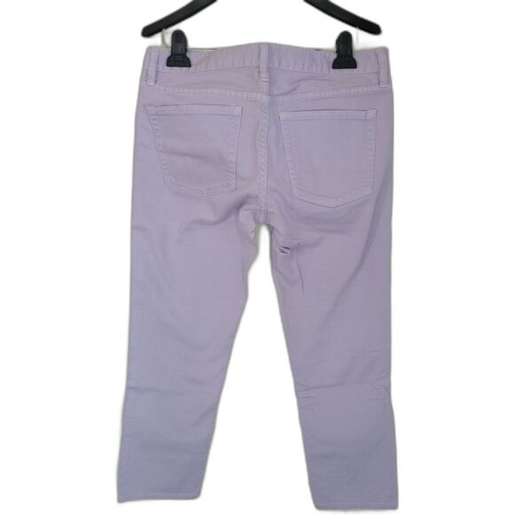 J. Crew Chopped Matchstick Lilac Purple Capri - Picture 2 of 4